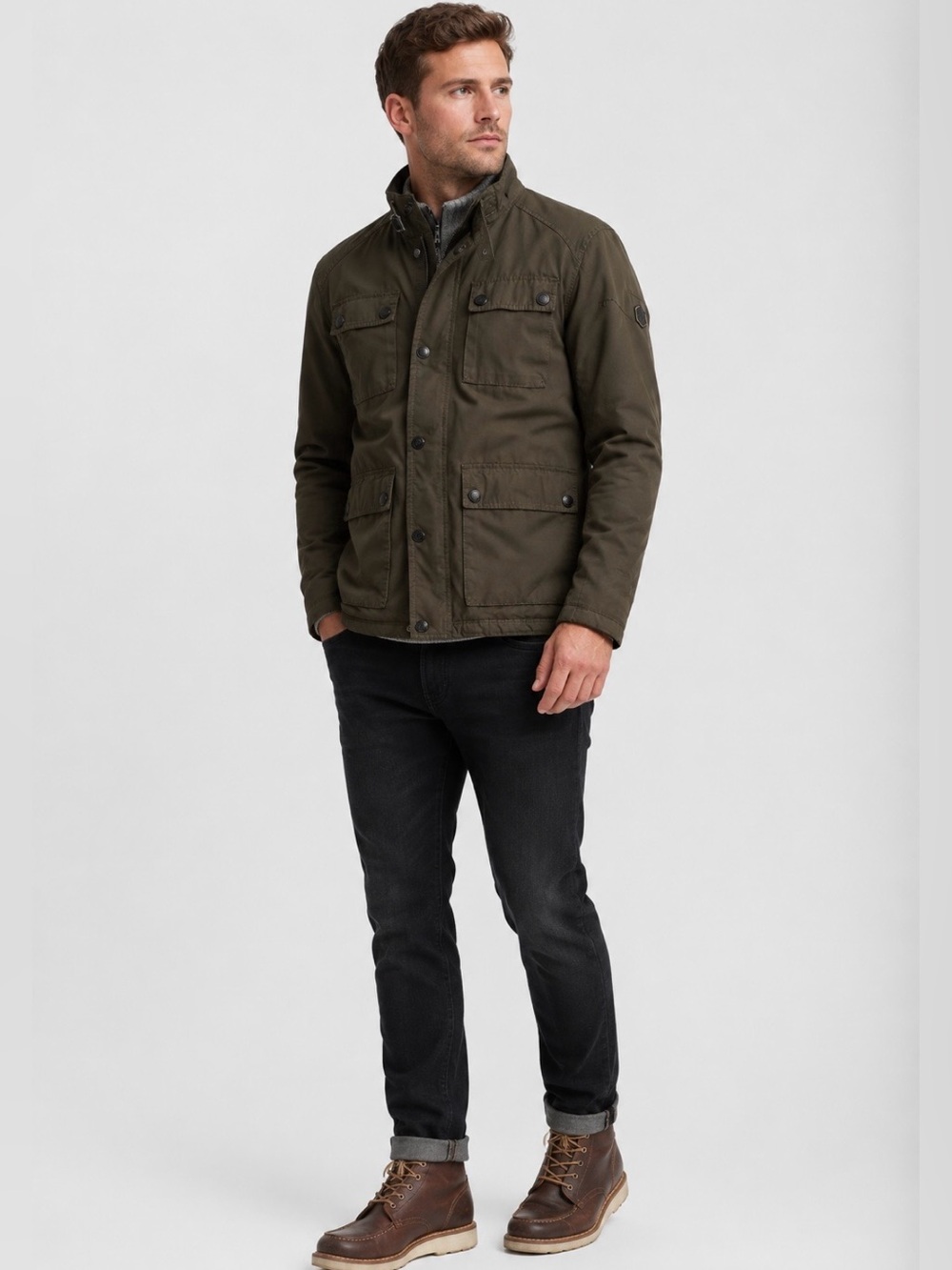 Superdry Jacket size Medium Utility Streetwear Military